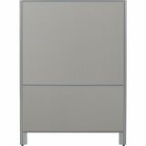 Offices To Go OTG | 60" Panel - Fabric Top and Bottom - 60" (1524 mm) Width x 66" (1676.40 mm) Height x 1.30" (33.02 mm) Depth - Black Aluminum Frame - Fabric - Medium Taupe