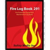 Safety Media Fire Log Book 291 - Canadian Edition - Spiral Bound - Letter - 8 1/2" (21.6 cm) x 11" (27.9 cm) Sheet Size - Paper - 1 Each