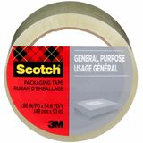 Scotch Packaging Tape - 54.6 yd Length x 1.88" Width - For Packaging, Shipping, Home - 1 Each - Clear