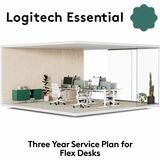 Logitech 994-000341 Services Logitech Essential For Flex Desks   Three Year Service Plan   Easy Remote Management Of Flex Desks A 994000341 5099206126275