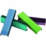 Swingline Color Bright Staples - 105 Per Strip - 1/4" (6.35 mm) Leg - for Paper - Assorted - 0.70" (17.78 mm) Height x 2.20" (55.88 mm) Width x 2.80" (71.12 mm) Length - 2000 / Box