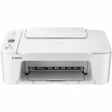 Canon PIXMA TS3720 Wired & Wireless Inkjet Multifunction Printer - Color - White - Copier/Printer/Scanner - 4800 x 1200 dpi Print - Color Flatbed, CIS, ADF Scanner - 600 x 1200 dpi Optical Scan - Wireless LAN - Apple AirPrint, Canon PRINT Application, Mopria Print Service, Wi-Fi Direct, PIXMA Cloud Link, Canon Print Service Plug-in, Canon Printer Service, Chromebook, Easy-PhotoPrint Editor Software/App, Creative Park App - USB - For Plain Paper Print