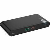 Belkin Cybersecurity and Secure KVM IsoClave RED/BLACK Secure KVM Switch, 2-Port Single Head - 1 Local User(s) - 4K - 3840 x 2160 - 2 x USB - Desktop, Under Table - 1 x DisplayPort 