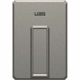 Urban Armor Gear SRGE Slim 5K Power Bank With Stand - Titanium - 5000 mAh - Titanium