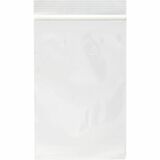 Crownhill Reclosable Bags, Clear, 4" x 6" , 1000 / Case, 6" (152.40 mm) Length x 4" (101.60 mm) Width x 2 mil (51 Micron) Thickness - Zipper Closure - Transparent - Plastic - Storage