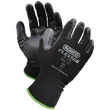 FLEXSOR Polyurethane (PU) Palm Coated Polyester Gloves