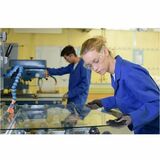 PrimaCut 18 G Foam Nitrile Palm Coated HPPE/Nylon Gloves, ANSI A4