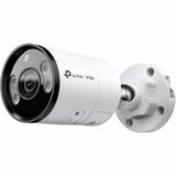 TP-Link InSight InSight S345 4 Megapixel Outdoor Network Camera - Color - Bullet - 98 ft (29.87 m) Infrared/Color Night Vision - H.265+, H.265, H.264, H.264+, H.264H, H.265M - 2688 x 1520 - 4 mm (0.16") Fixed Lens - 30 fps - CMOS - Fast Ethernet - Ceiling Mount, Wall Mount, Pole Mount - IP67 - Water Proof, Weather Proof - Audio Support - Alarm Triggering, Vehicle Detection, Human Detection, Wide Dynamic Range, 3D Digital Noise Reduction, Noise Reduction, White Balance, Built-in Microphone, 