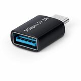 StarTech.com USB-C to USB-A Adapter, USB 5Gbps, Compact USB-C Male to USB-A Female Adapter, Durable Metal Housing, M/F - Connect a USB-A device to a USB-C laptop; Slim design prevents the obstruction of adjacent ports; Durable Aluminum alloy housing; USB 5Gbps (USB 3.2); Up to 5V/3A output from a USB-A charger; NOTE: USB-C video and Power Delivery are not supported