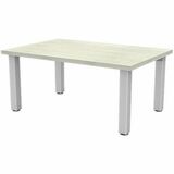 Heartwood Rectangular Top & Coffee Base