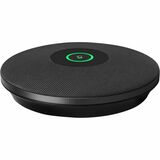 ROCWARE RM702 Wired Microphone for Voice, Corporate, Conference Room - 50 Hz to 16 kHz - Omni-directional - Desktop, Ceiling Mount - RJ-45, Auxiliary Jack, USB 2.0 Type C