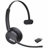 Yealink WH64 Hybrid Headset - Mono - Wireless - Bluetooth/DECT - 492.1 ft - Over-the-head -...