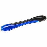 Kensington Slim Duo Gel Keyboard Wrist Rest - 0.71" (18 mm) x 19.29" (490 mm) x 3.74" (95 mm) Dimension - Black, Blue - Gel - Strain Resistant - 1 Pack Retail - Keyboard