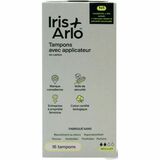 Iris + Arlo 100% Organic Cotton Applicator Tampons