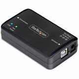 Image of StarTech.com USB Galvanic Isolator Up To 6KV, Electrical Noise Isolator, IP40, DIN Rail Mount, Isolated Power Filter, USB 2.0 (12Mbps)/TAA