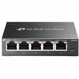 TP-Link Omada 5-Port Gigabit Easy Managed Switch - 5 Ports - Manageable - Gigabit Ethernet - 10/100/1000Base-T - 2 Layer Supported - Twisted Pair - Desktop, Wall Mountable
