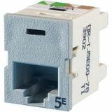 Ortronics Clarity TracJack (TJ), Cat 5E, T568A/B, Wiremold Gray - 1 x RJ-45 Network - Female - Dark...