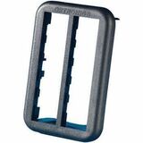 Ortronics Tracjack Furniture Plate Herman Miller, Baseline, Six-Port, Black - 2-gang - Black...