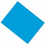 Pacon� UCreate Coated Poster Board, Blue, 22" x 28" , 1 Sheet - Project, Poster - Blue - Kraft, Stock - 1 Each
