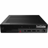 Lenovo ThinkStation P3 30H0006YCA Workstation - 1 Core i7 14th Gen i7-14700 - vPro Technology - 32 GB - 1 TB SSD - Tiny - Black - Intel Q670 Chip - Windows 11 Pro 64-bit - UHD Graphics 770 Graphics - NVMe Controller - French (Canada) Keyboard - Gigabit Ethernet - Wireless LAN