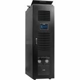 Eaton SmartRack SRCOOL5KWRM42U Rack Cabinet - For Server, IT Equipment, Equipment Rack, LAN Switch, PDU, UPS, Patch Panel, Switch - 42U Rack Height42.95" (1090.93 mm) Rack Depth - Rack-mountable Enclosed Cabinet - Black - Steel, Copper, Acrylic - 3000 lb (1360777.11 g) Static/Stationary Weight Capacity