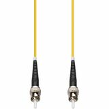 AddOn 75m ST to ST Yellow OS2 Simplex OFNP (Plenum-Rated) SMF Fiber Patch Cable