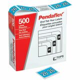 Pendaflex End Tab Year Labels - 2026 - Light Blue, 500/Box