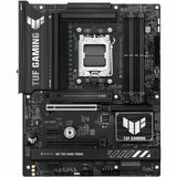 TUF B850-PLUS WIFI Gaming Desktop Motherboard - AMD B850 Chipset - Socket AM5 - ATX - Ryzen 7, Ryzen 8, Ryzen 9 Processor Supported - 192 GB DDR5 SDRAM Maximum RAM - DIMM, UDIMM - 4 x Memory Slots - Gigabit Ethernet - 2.5Gigabit Ethernet - IEEE 802.11be - HDMI - DisplayPort - 4 x SATA Interfaces