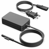 BTI W8Z-00001-BTI 15V 65W AC ADAPTER W8Z-00001, Q5N-00001, Q4Q-00001, SURFACE BOOK, BOOK 2, GO, GO 2, GO 3, LAPTOP, LAPTOP 2, LAPTOP 3, LAPTOP 4, LAPTOP 5, LAPTOP STUDIO, PRO 3, PRO 4, PRO 5, PRO 6, PRO 7, PRO 7 PLUS, PRO 8, PRO 9, PRO X