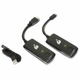 IOGEAR 4K USB-C to HDMI® Video Wireless Transmitter and Receiver Kit - 3 x USB - 1 x HDMI Out - 1080p, 720p - 4K - 3840 x 2160 - Home Theater, Office, Display