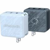 AVerMedia Elite Go GC313Pro Charging/Video Transmission Device - 2.44" (62 mm) Height x 2.60" (66 mm) Width x 1.44" (36.60 mm) Depth - Black