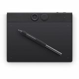 Wacom Intuos Pro Small - Graphics Tablet - 5080 lpi Wired/Wireless - Bluetooth - 8192 Pressure Level - Pen - PC, Mac - Black