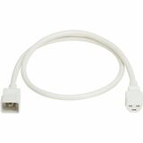Tripp Lite series Power Cord, C20 to C21 - Heavy-Duty, 20A, 250V, 12 AWG, 3 ft. (0.9 m), White - For Network Switch, PDU, UPS, Switch, Server, Network Device, Rack, Blade Server, Router - 12 Gauge - 250 V AC / 20 A - White - 3 ft (0.91 m) Cord Length - IEC 60320 C20 / IEC 60320 C21 - North America