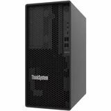 Lenovo ThinkSystem ST45 V3 7DH51000NA Tower Server - 1 x AMD EPYC 4344P 3.80 GHz - 32 GB RAM - Serial ATA/600 Controller - AMD PRO-665 Chip - 1 Processor Support - 64 GB RAM Support - TruDDR5 - Gigabit Ethernet - 1 x SFF Bay(s) - 3 x LFF Bay(s) - 1 x 300 W