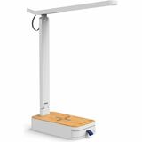 Royal Sovereign LED Desk Lamp with Charger, White