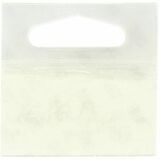 Scotch ScotchPad Hang Tabs, Delta-Style Hole - Plastic, Synthetic Rubber - Clear - 100 / Box