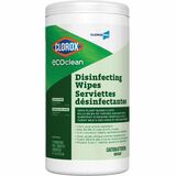 Clorox EcoClean Disinfectant Wipe - For Nonporous Surface, Hard Surface