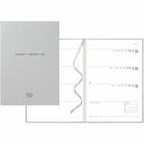 Letts 2026 Titanium 12-Month Weekly/Monthly Planner - January to December - 8-1/4" x 5-7/8" - Vert - Multilingual