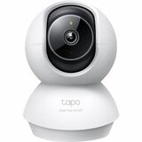 Tapo C230 5 Megapixel 3K Network Camera - Color - 40 ft (12.19 m) Infrared Night Vision - H.264 - 2880 x 1620 - 4 mm (0.16") Fixed Lens - 30 fps - CMOS - Wi-Fi - Wall Mount, Ceiling Mount - Alexa, Google Home, Google Assistant Supported - Audio Support - Vehicle Detection, Motion Detection, Cross Line Detection, Motion Tracking, Built-in Microphone, Built-in Speaker, Human Detection, Wide Dynamic Range, Noise Reduction, 3D Noise Reduction, SD Card Local Storage