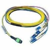 Dell Networking Cable, 40GbE Single Mode Fiber MTP to 4xLC - 5 Meter - Fiber Optic Network Cable...