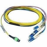 Dell Networking Cable, SMF MPO to 4xLC Breakout Cable, 5 Meter, Customer kit - 16.40 ft Fiber Optic...