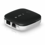 Ubiquiti Transceiver/Media Converter - 1 x Network (RJ-45) - 1x PoE (RJ-45) Ports - Ethernet - 1 x SFP Slots - Power Supply - Wall Mountable