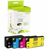 fuzion HP #952XL Remanufactured H.Y. Inkjet Set - XL C/K/M/Y