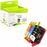 fuzion - Cartouche jet d'encre Remanufactur&eacute; Jet d'encre - '-Alternative pourHP (3YL62AN, 3YL63AN, 3YL64AN, 3YL65AN) - Noir, Cyan, Magenta, Jaune - 1 chaque