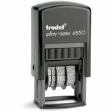 Trodat Printy Custom Dater - Date Stamp - 1 Line(s) - Rubber Rubber - 1 Each