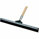 M2 Professional 24" Industrial Straight Floor Squeegee with 54" Tapered Handle - Rubber Blade - 54" (1371.60 mm) Wood Handle - Heavy Duty, Sturdy, Reinforced - 1 / Each