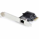 StarTech.com 1-Port 5G Gigabit PCIe Network Adapter Card, 5G/2.5G/1G/100M/10M, PCI Express NIC, Realtek RTL8126, Windows & Linux, TAA - TAA-Compliant Gigabit Network Card with Realtek RTL8126 chip adds a 5G ethernet interface to a desktop/server; Features link speed/activity LED indicators; Supports auto-negotiation between 5G/2.5G/1G/100M/10M; WoL/VLAN/9K Jumbo Frame support