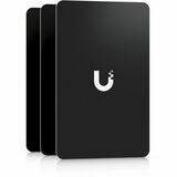 Ubiquiti Access Card - 2.13" (53.98 mm) x 3.37" (85.60 mm) Length - Black - 10 Pack
