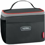 Thermos Ice Box - 6 Can Support - Charcoal - Polyester - Foam Insulation