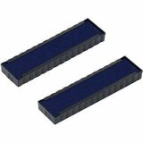 Trodat 6/4916 Replacement Stamp Pad - Polyurethane Pad - Blue Ink - 2 / Each